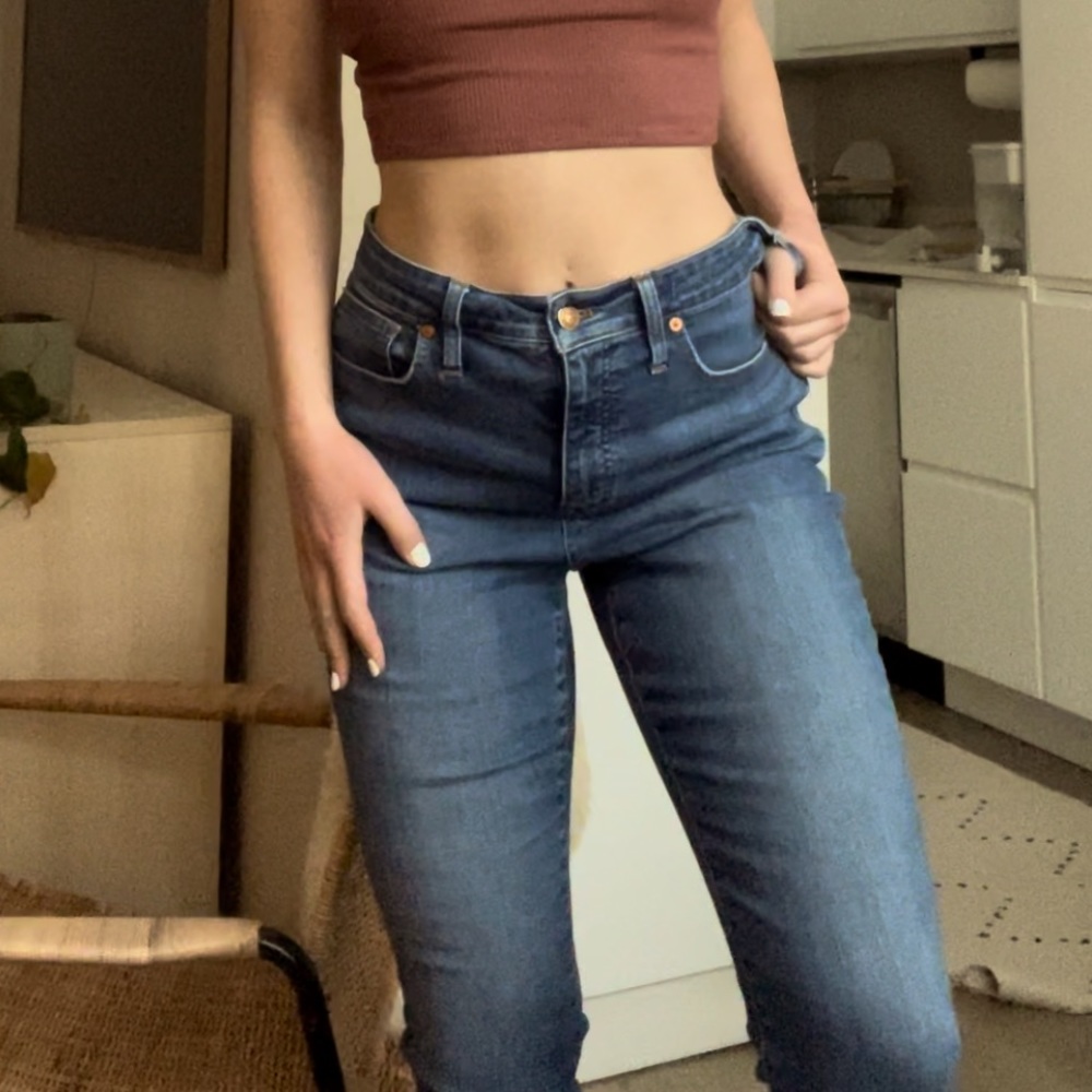 Madewell Curvy High Rise Skinny Crop 29